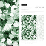 Wallpaper Peel and Stick Wallpaper Removable Wallpaper Home Decor Wall Art Wall Decor Room Decor / Green Watercolor Wallpaper - X152 - WallTrend