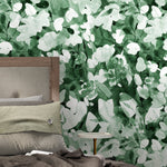 Wallpaper Peel and Stick Wallpaper Removable Wallpaper Home Decor Wall Art Wall Decor Room Decor / Green Watercolor Wallpaper - X152 - WallTrend