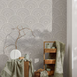 Wallpaper Peel and Stick Wallpaper Removable Wallpaper Home Decor Wall Art Wall Decor Room Decor / Minimalist Boho Wallpaper - B628 - WallTrend