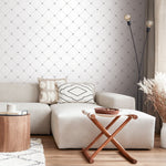 Wallpaper Peel and Stick Wallpaper Removable Wallpaper Home Decor Wall Art Wall Decor Room Decor / Minimalist Tile Wallpaper - A415 - WallTrend