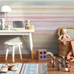 Wallpaper Peel and Stick Wallpaper Removable Wallpaper Home Decor Wall Art Wall Decor Room Decor / Pastel Color Watercolor Wallpaper - A290 - WallTrend