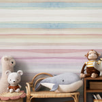Wallpaper Peel and Stick Wallpaper Removable Wallpaper Home Decor Wall Art Wall Decor Room Decor / Pastel Color Watercolor Wallpaper - A290 - WallTrend