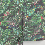 Wallpaper Peel and Stick Wallpaper Removable Wallpaper Home Decor Wall Art Wall Decor Room Decor / Tropical Leaf Wallpaper - A777 - WallTrend