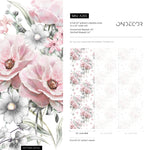 Wallpaper Peel and Stick Wallpaper Removable Wallpaper Home Decor Wall Art Wall Decor Room Decor / Vintage Floral Wallpaper - A265 - WallTrend