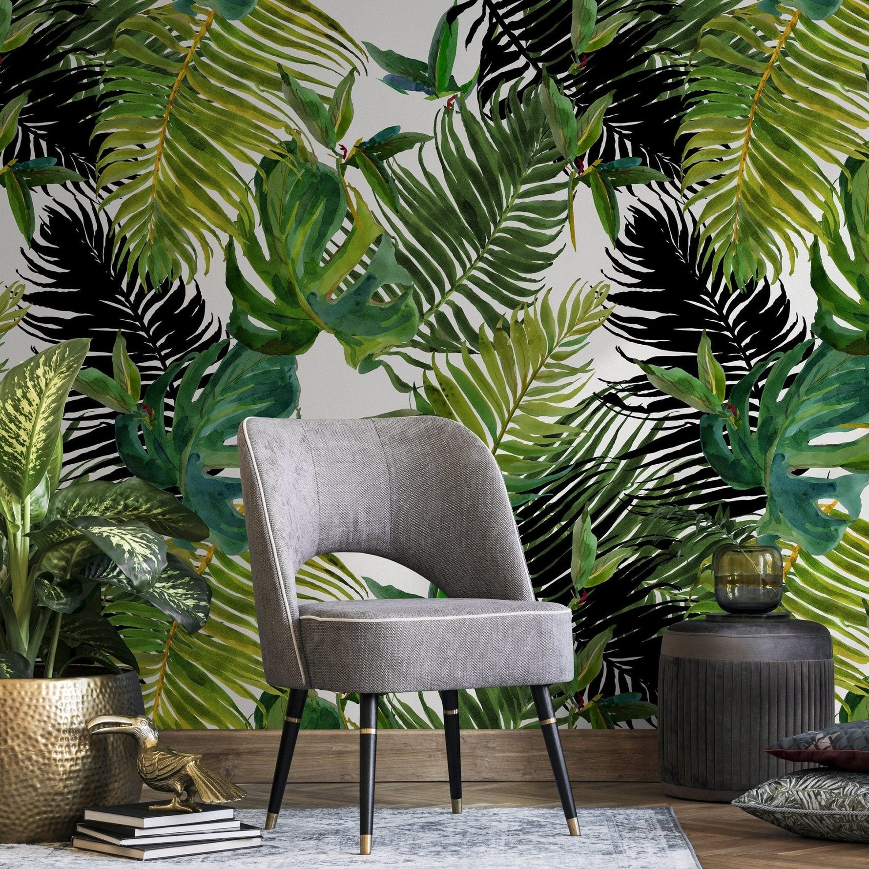 Wallpaper Removable Wallpaper Peel and Stick Wallpaper Wall Decor Home Decor Wall Art Printable Wall Art Room Decor Wall Prints - A767 - WallTrend