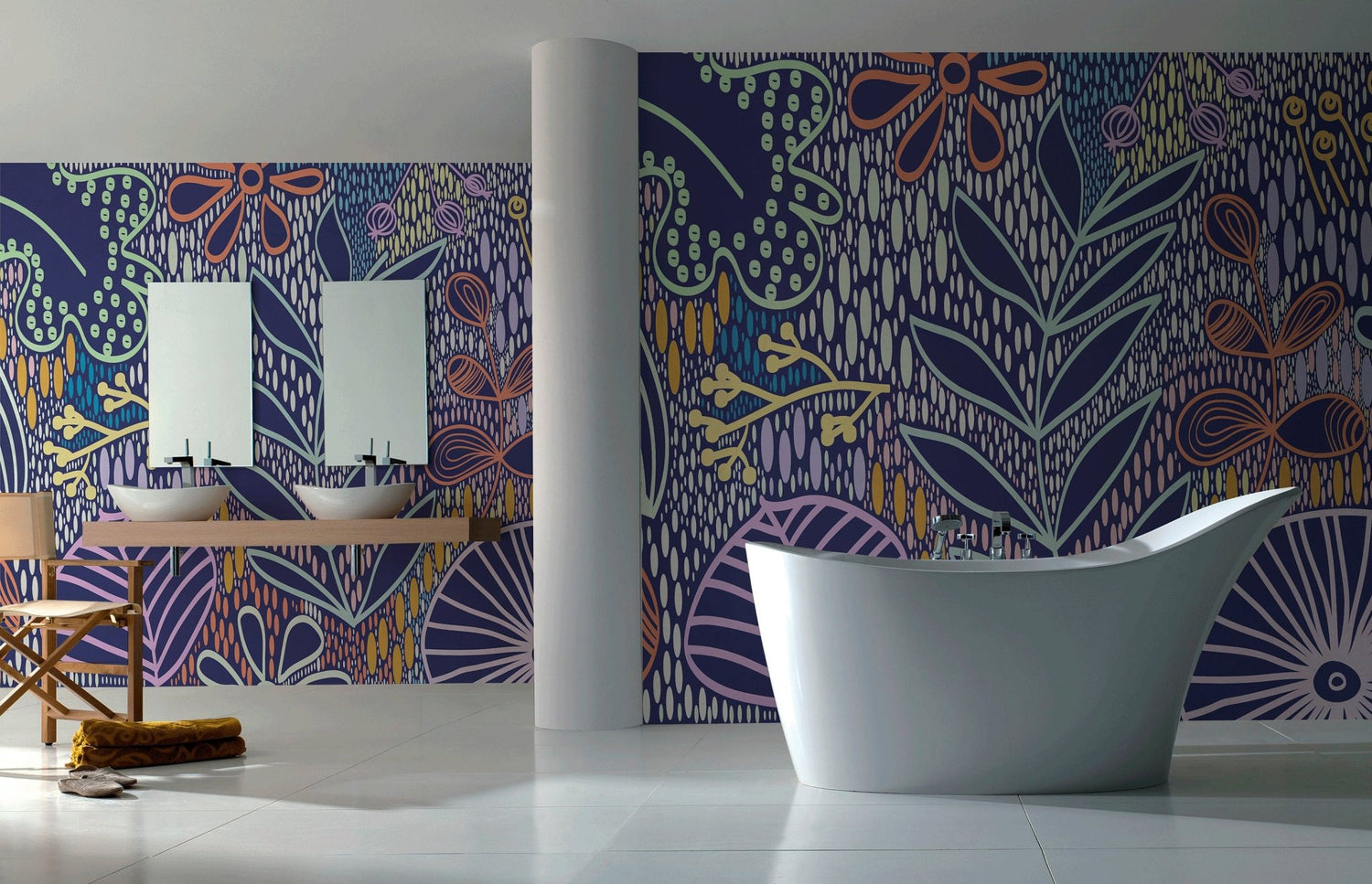 Wallpaper Removable Wallpaper Peel and Stick Wallpaper Wall Decor Home Decor Wall Art Printable Wall Art Room Decor Wall Prints - B741 - WallTrend