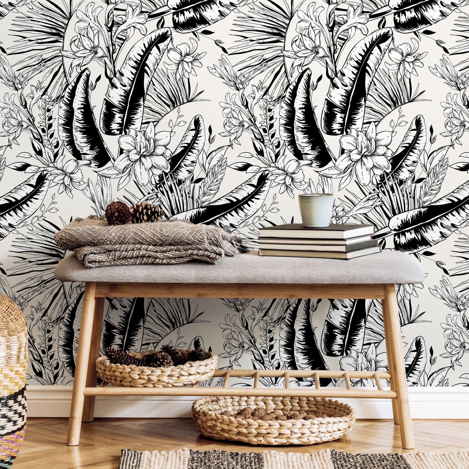 Wallpaper Removable Wallpaper Peel and Stick Wallpaper Wall Decor Home Decor Wall Art Printable Wall Art Room Decor Wall Prints - B744 - WallTrend