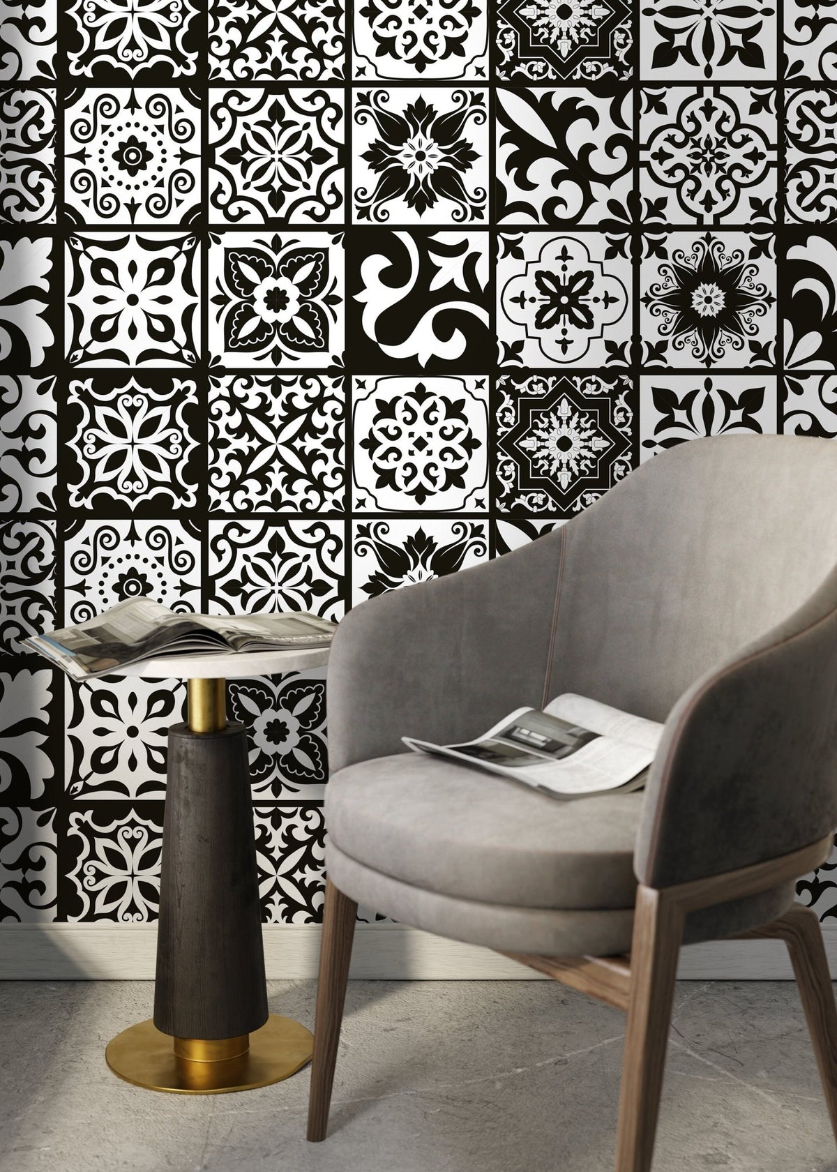 Wallpaper Removable Wallpaper Peel and Stick Wallpaper Wall Decor Home Decor Wall Art Printable Wall Art Room Decor Wall Prints - B759 - WallTrend