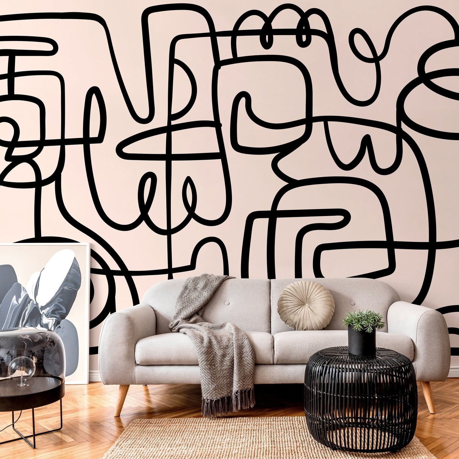 Wallpaper Removable Wallpaper Peel and Stick Wallpaper Wall Decor Home Decor Wall Art Printable Wall Art Room Decor Wall Prints - B762 - WallTrend