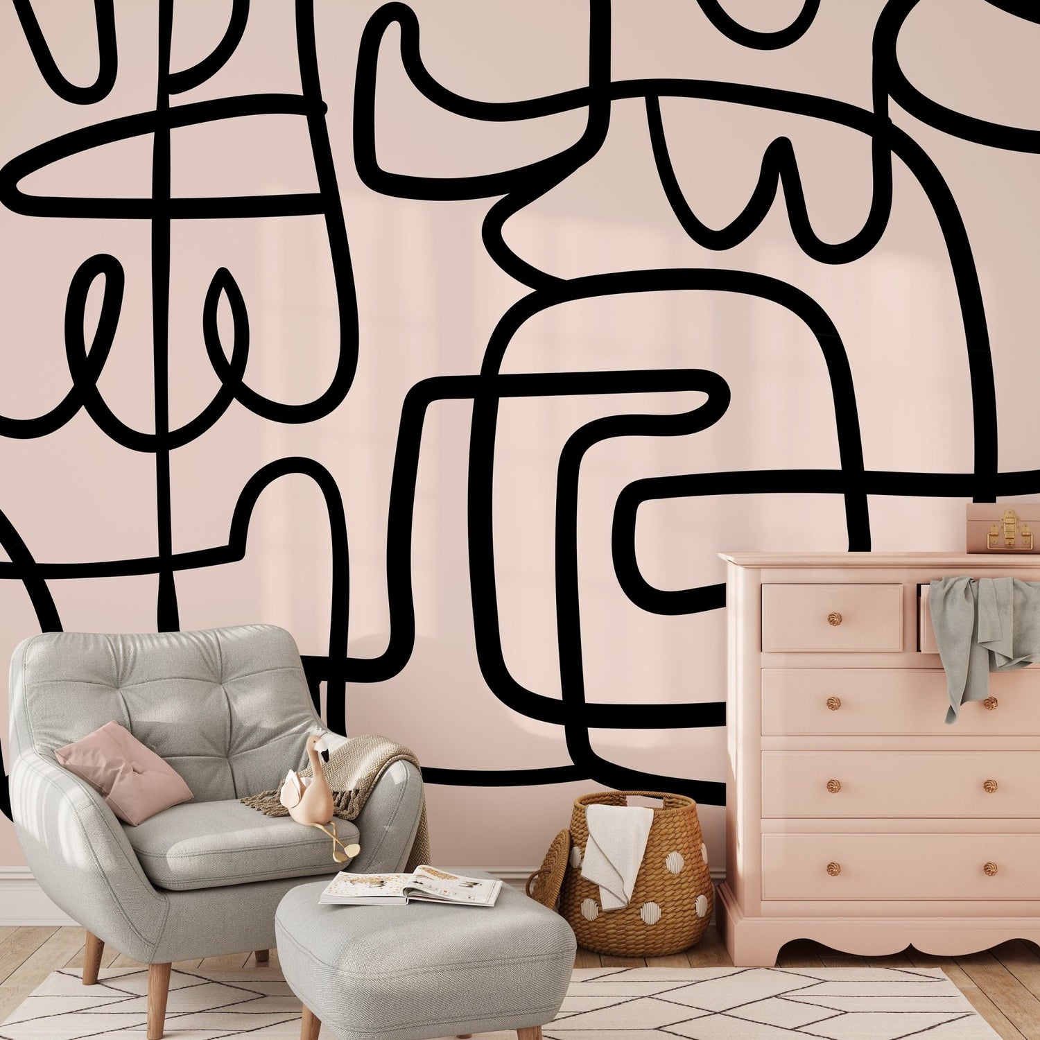 Wallpaper Removable Wallpaper Peel and Stick Wallpaper Wall Decor Home Decor Wall Art Printable Wall Art Room Decor Wall Prints - B762 - WallTrend