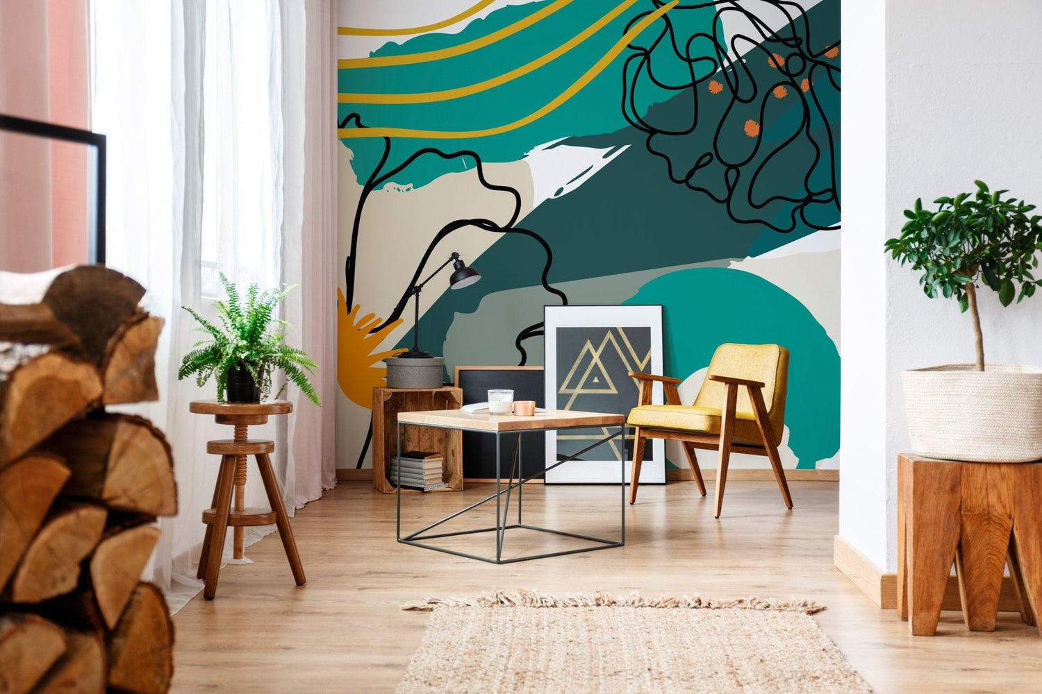 Wallpaper Removable Wallpaper Peel and Stick Wallpaper Wall Decor Home Decor Wall Art Printable Wall Art Room Decor Wall Prints - B772 - WallTrend