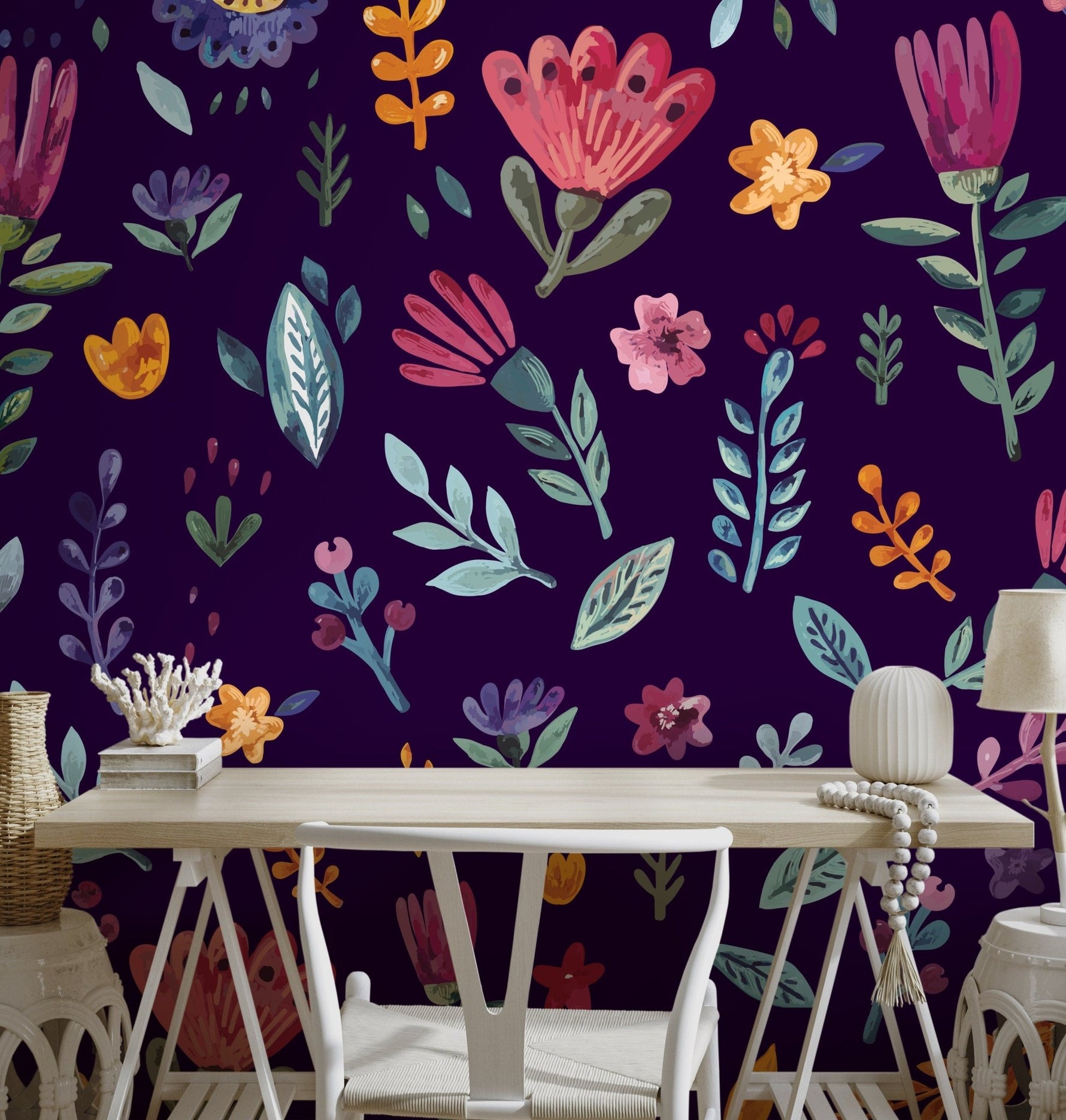 Wallpaper Removable Wallpaper Peel and Stick Wallpaper Wall Decor Home Decor Wall Art Printable Wall Art Room Decor Wall Prints - B773 - WallTrend