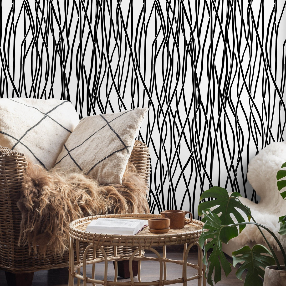 Wallpaper Removable Wallpaper Peel and Stick Wallpaper Wall Decor Home Decor Wall Art Printable Wall Art Room Decor Wall Prints - X087 - WallTrend