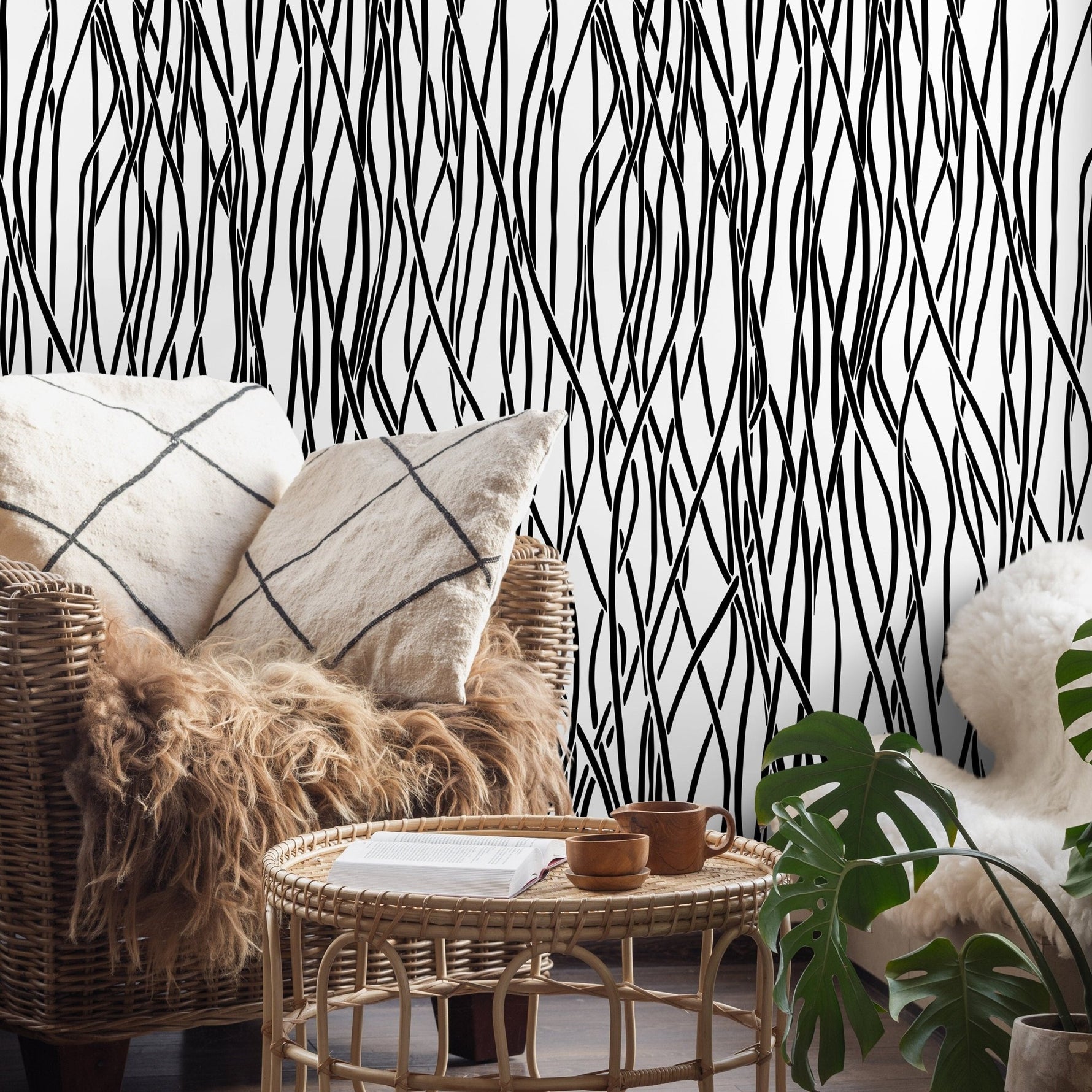 Wallpaper Removable Wallpaper Peel and Stick Wallpaper Wall Decor Home Decor Wall Art Printable Wall Art Room Decor Wall Prints - X087 - WallTrend