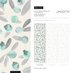 Watercolor Botanicals Wallpaper - A321 - WallTrend