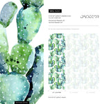 Watercolor Cacti Wallpaper - A241 - WallTrend