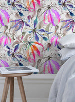 Watercolor Floral Elegance Wallpaper - B030 - WallTrend