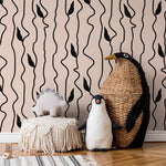 Wavy Nature Wallpaper - C307 - WallTrend