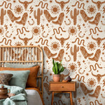 Western Wallpaper Cowboys Boots Wallpaper Peel and Stick and Traditional Wallpaper - D825 - WallTrend