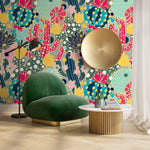 Whimsical Cactus Garden Wallpaper - A884 - WallTrend