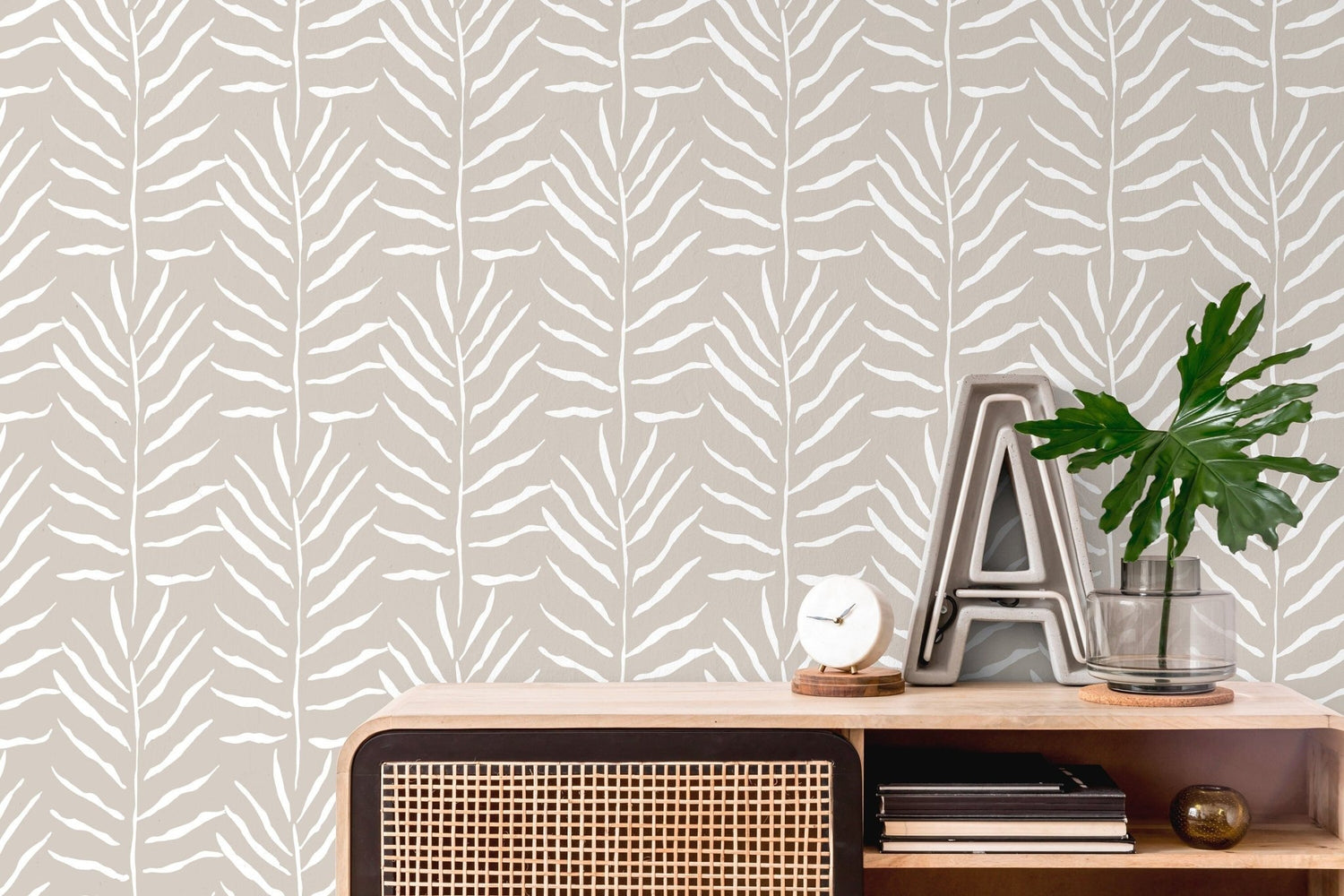 Whimsical Zebra Stripe Wallpaper - C431 - WallTrend