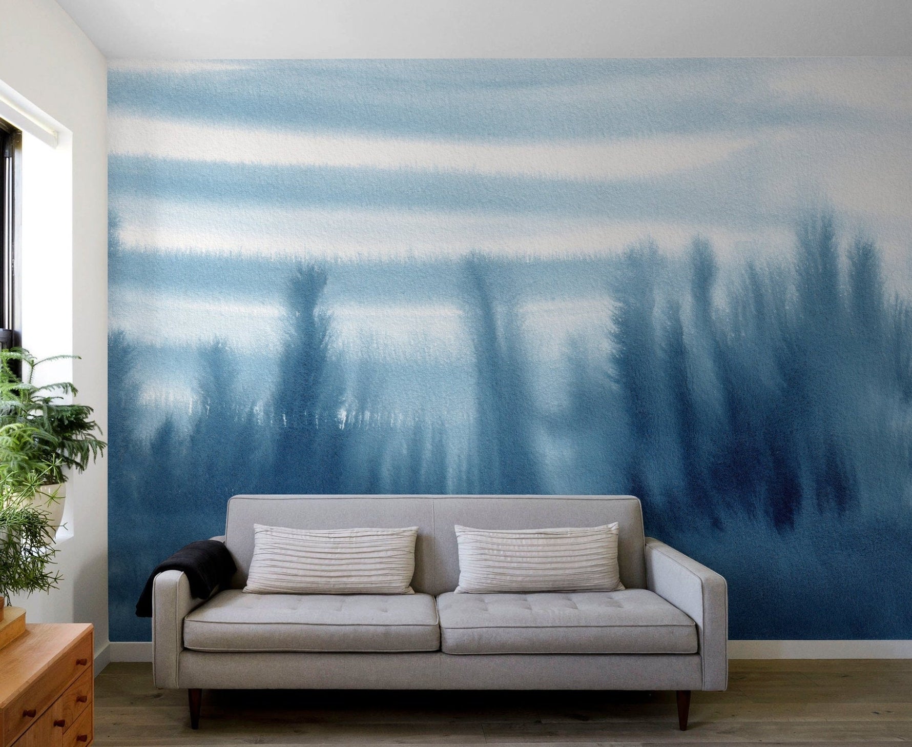 Whispering Forest Wallpaper - X156 - WallTrend