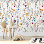 Wild Meadow Floral Wallpaper - B407 - WallTrend