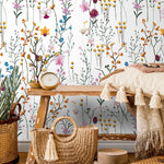 Wild Meadow Floral Wallpaper - B407 - WallTrend