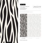 Zebra Stripes Wallpaper - B600 - WallTrend