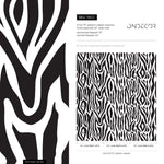 Zebra Stripes Wallpaper - B612 - WallTrend