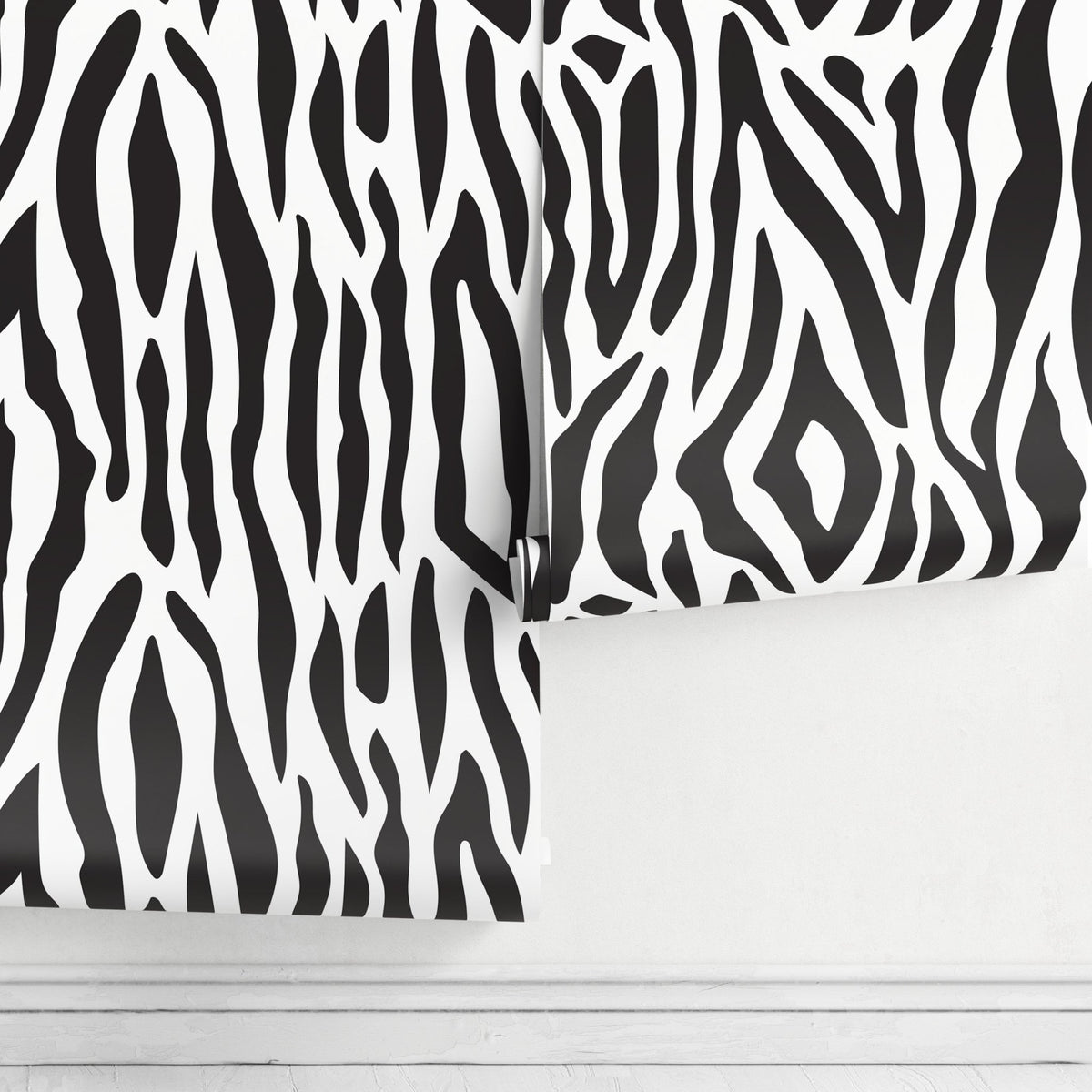 Zebra Stripes Wallpaper - B612 - WallTrend