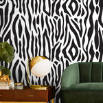 Zebra Stripes Wallpaper - B612 - WallTrend